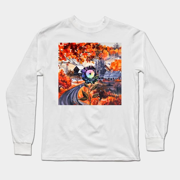 Autumn Chill Long Sleeve T-Shirt by Bethaliceart